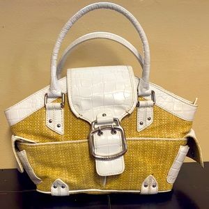 Cole Haan. Amanda straw handbag